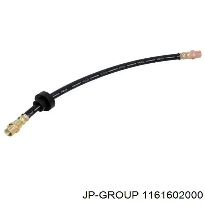 Шланг гальмівний передній JP Group 1161602000 ціна, від 5.48 USD