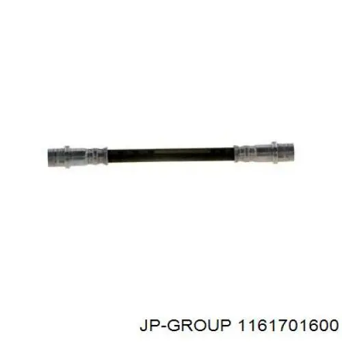 Шланг гальмівний задній JP Group 1161701600 ціна, від 3.82 USD