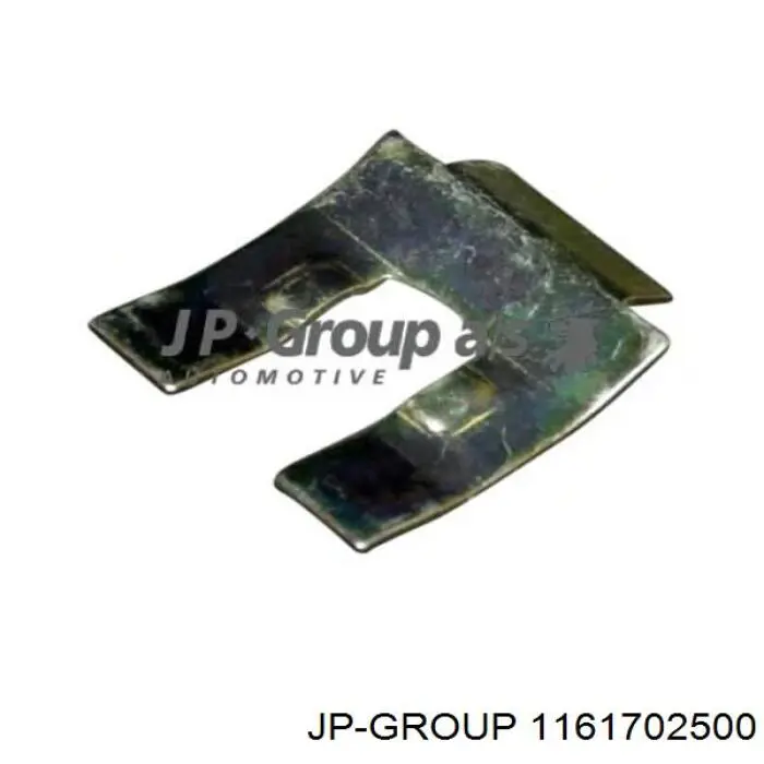 1161702500 JP Group Шланг гальмівний задній