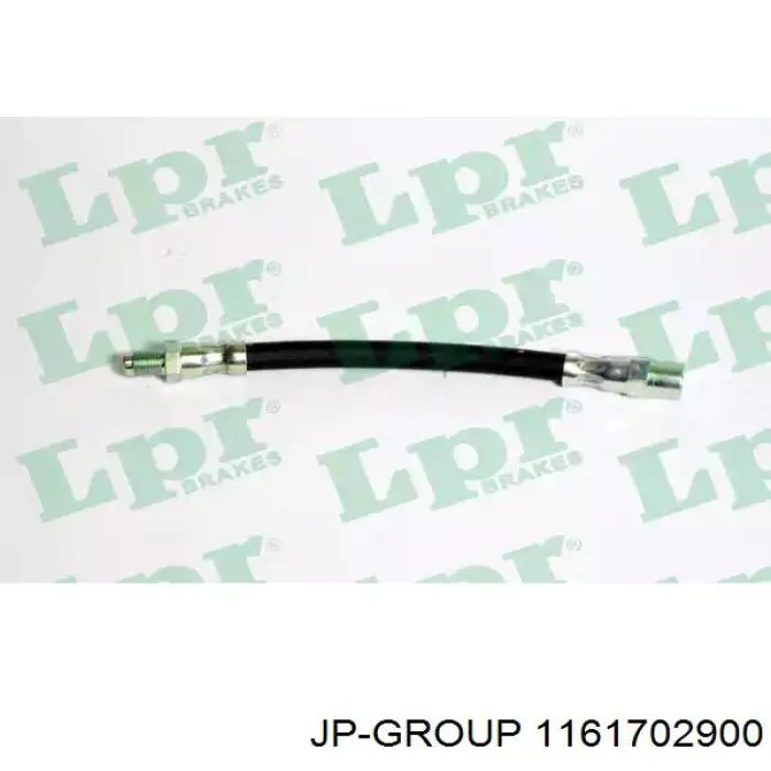 Шланг гальмівний задній JP Group 1161702900 ціна, від 6.05 USD