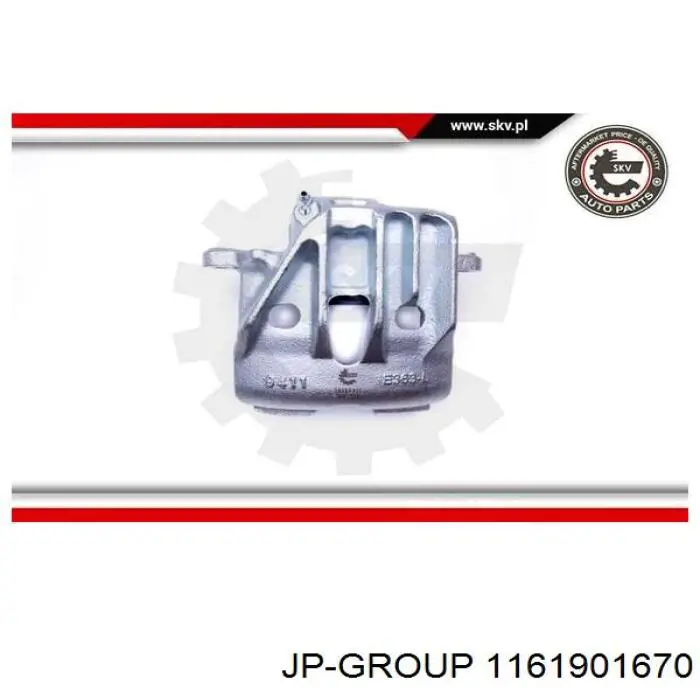 Супорт тормзной JP Group 1161901670