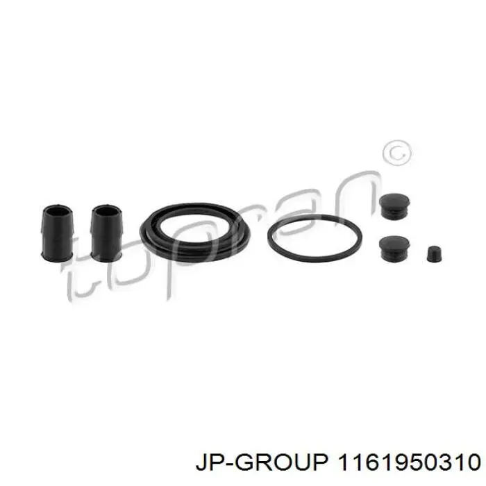 1161950310 JP Group ремкомплект супорту гальмівного переднього