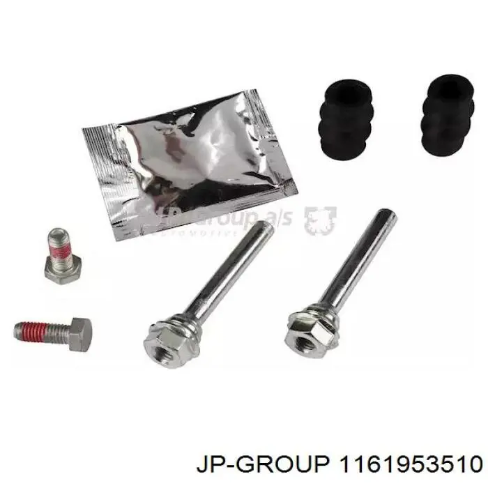 Ремкомплект супорту гальмівного заднього JP Group 1161953510 ціна, від 5.17 USD
