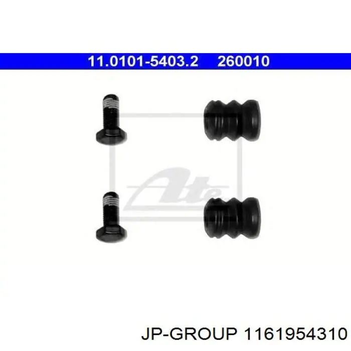 Ремкомплект переднього супорту 1161954310 JP Group