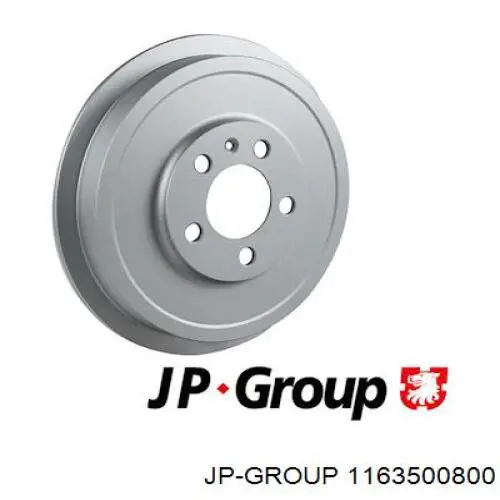 Барабан гальмівний задній 1163500800 JP Group