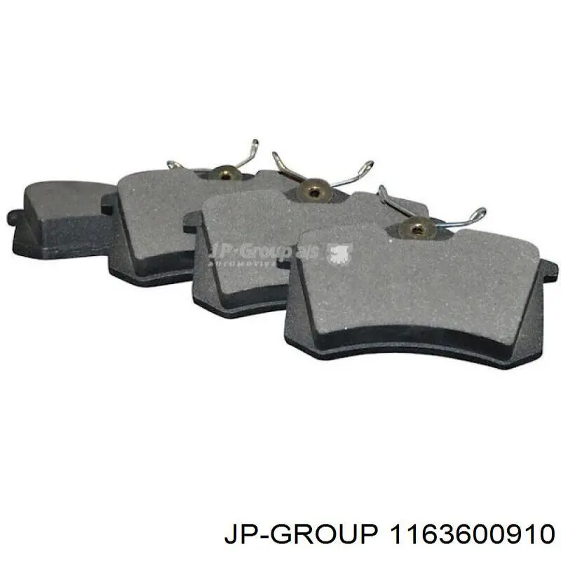 Купити 1163600910 JP Group Колодки гальмівні передні, дискові