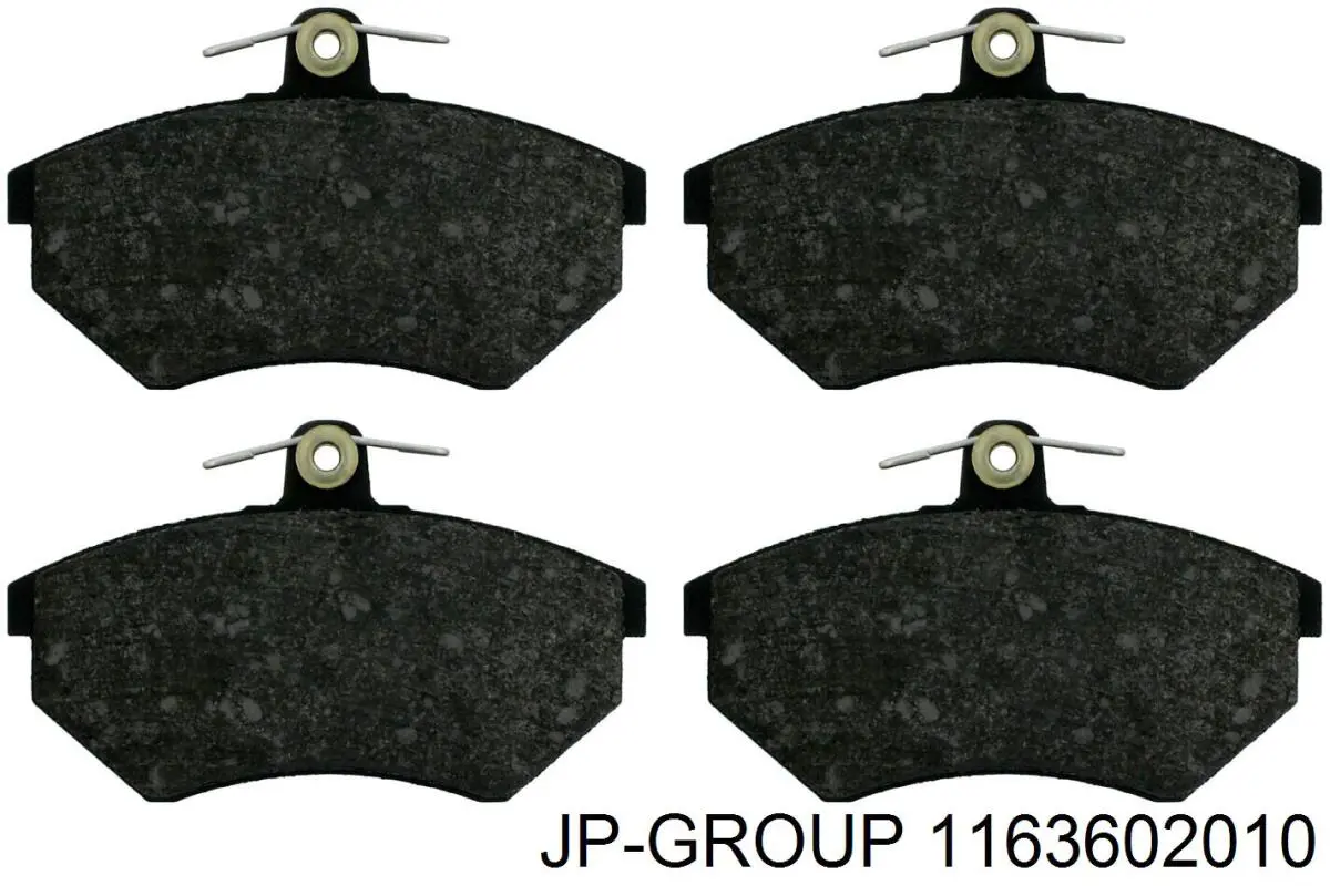 1163602010 JP Group Передні гальмівні колодки