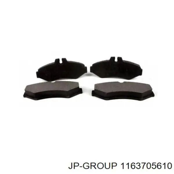 Задні дискові колодки JP Group 1163705610