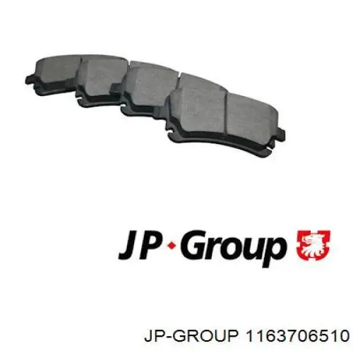Купити 1163706510 JP Group Задні колодки