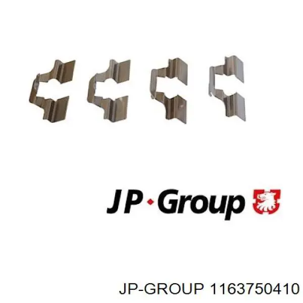 Купити 1163750410 JP Group Задні колодки