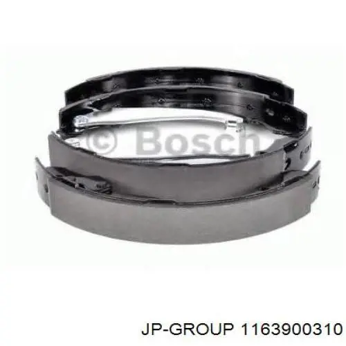 Колодки гальмові задні, барабанні JP Group 1163900310 ціна, від 18.74 USD