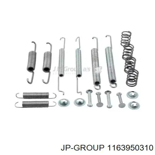 Купити 1163950310 JP Group Монтажний комплект задніх барабанних колодок
