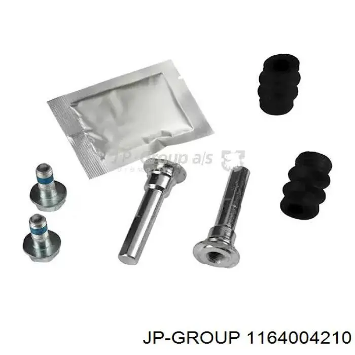 1164004210 JP Group комплект пружинок кріплення дискових колодок, задніх