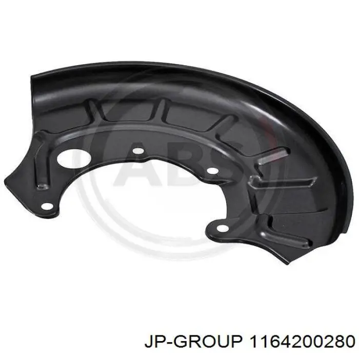 Купити 1164200280 JP Group Захист гальмівного диска, переднього, правого