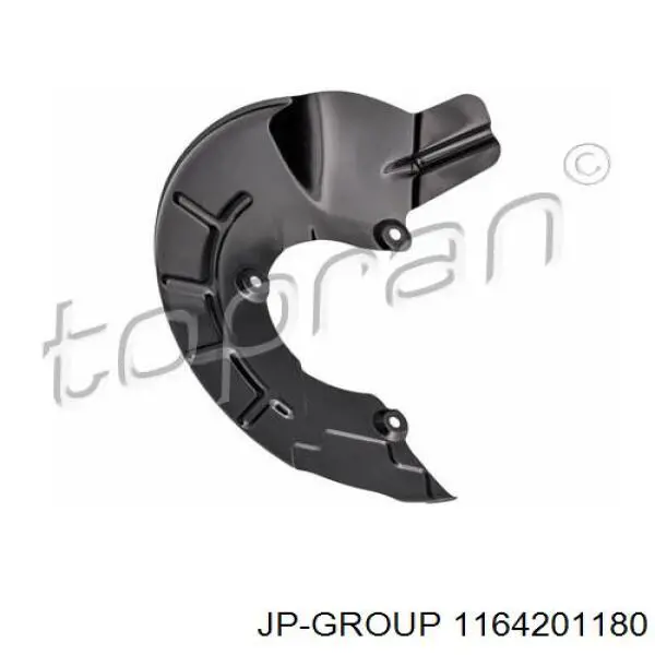 1164201180 JP Group захист гальмівного диска, переднього, правого