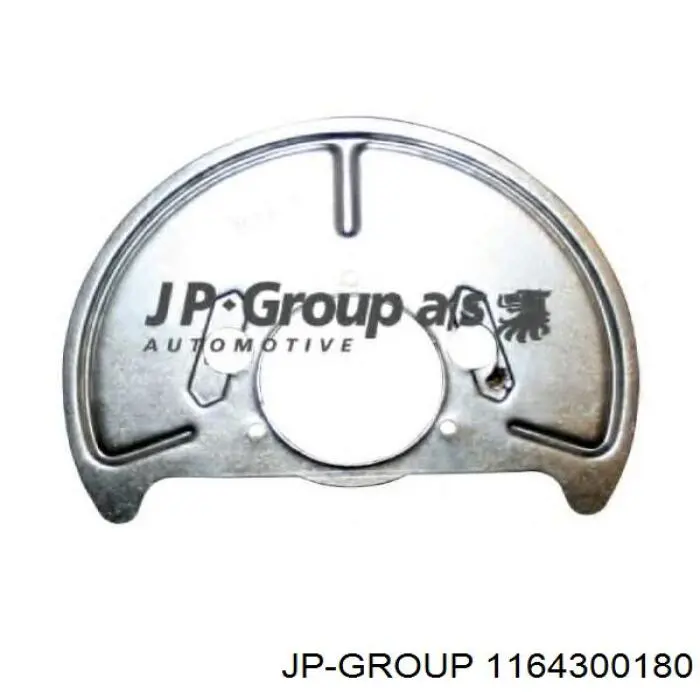 Купити 1164300180 JP Group Диск опорний, заднього гальм. барабана, правий