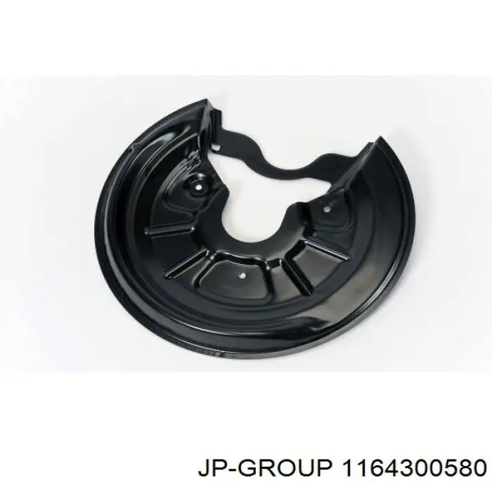 Захист гальмівного диска заднього, правий JP Group 1164300580