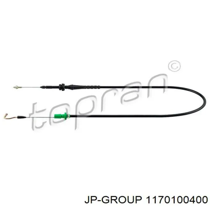 Трос газу JP Group 1170100400 ціна, від 3.99 USD
