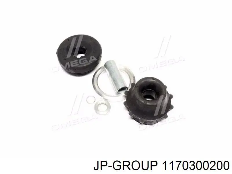Трос ручного гальма задній, правий/лівий JP Group 1170300200 ціна, від 5.97 USD
