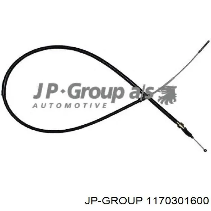 Трос ручного гальма задній, правий/лівий 1170301600 JP Group