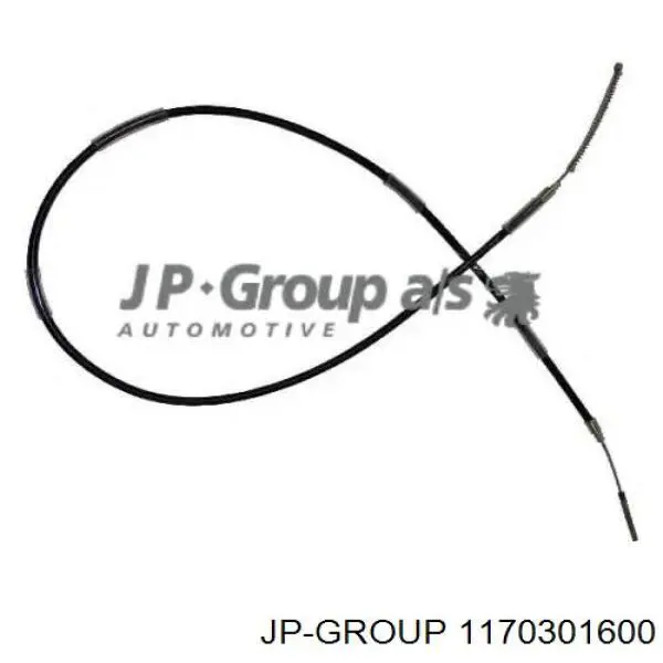 Трос ручного гальма задній, правий/лівий JP Group 1170301600 ціна, від 5.86 USD