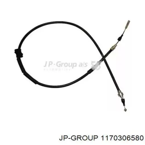 Трос стоянкового гальма задній правий JP Group 1170306580 ціна, від 8.40 USD