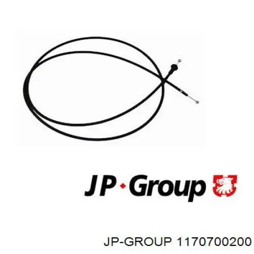 1170700200 JP Group трос відкриття капота