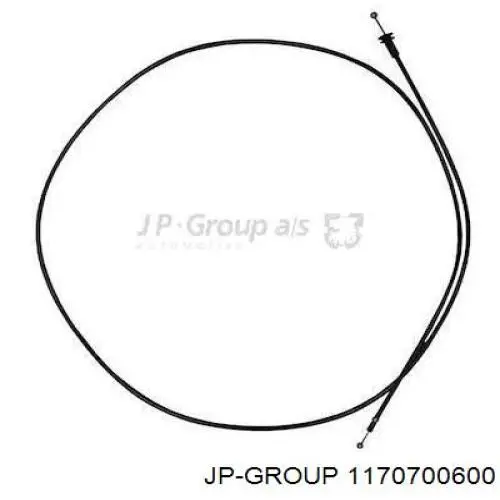 Трос відкривання капота JP Group 1170700600