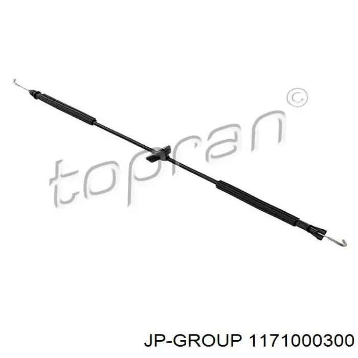 Трос замка дверей передніх лівих JP Group 1171000300 ціна, від 5.97 USD