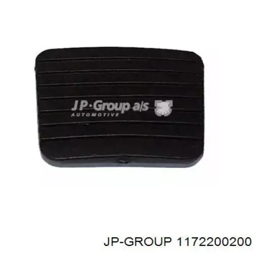 Накладка педалі гальма 1172200200 JP Group