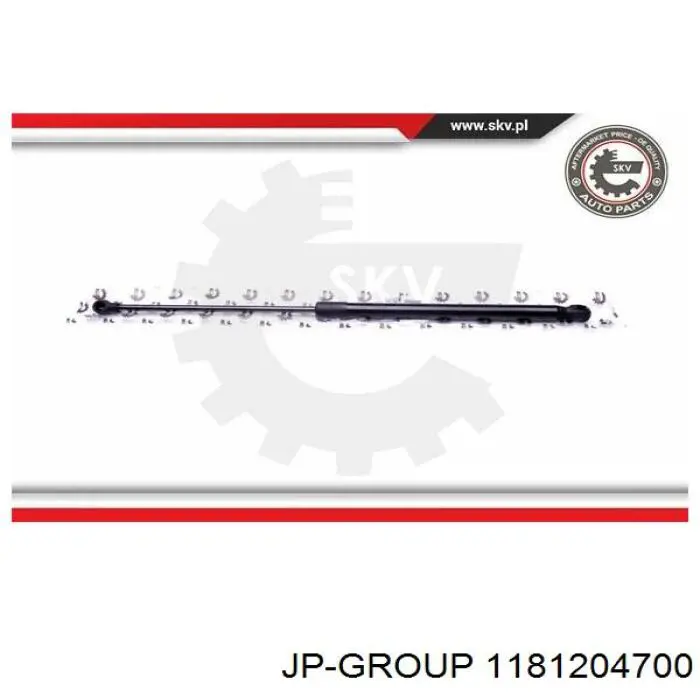 Амортизатор капота газовий JP Group 1181204700 ціна, від 8.90 USD