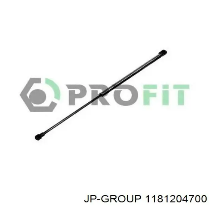 Купити 1181204700 JP Group Амортизатор під капот