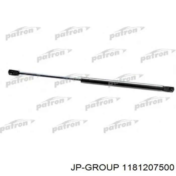 Амортизатор двері задньої JP Group 1181207500 ціна, від 6.06 USD