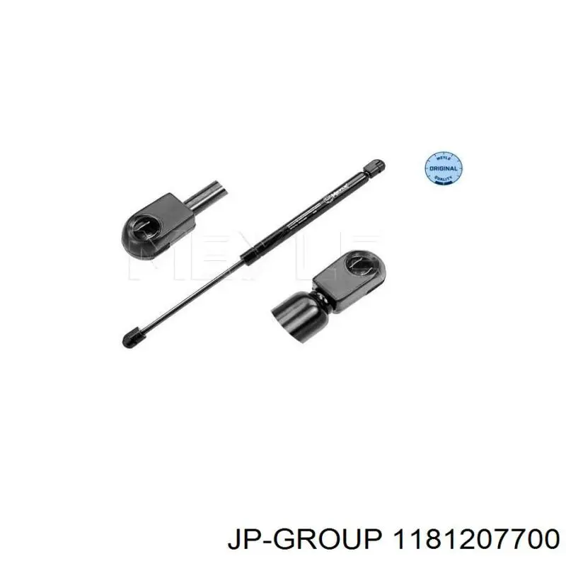 Амортизатор кришки багажника JP Group 1181207700