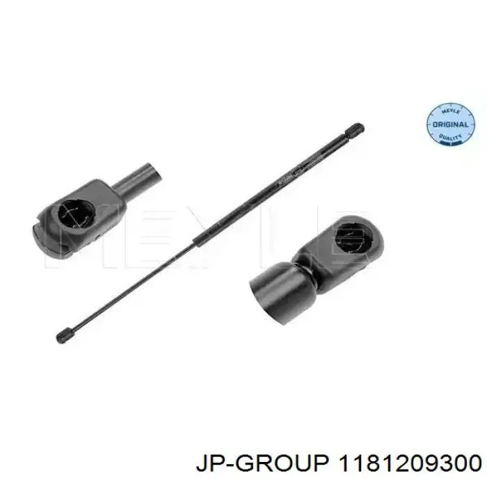 Амортизатор двері задньої JP Group 1181209300 ціна, від 7.25 USD