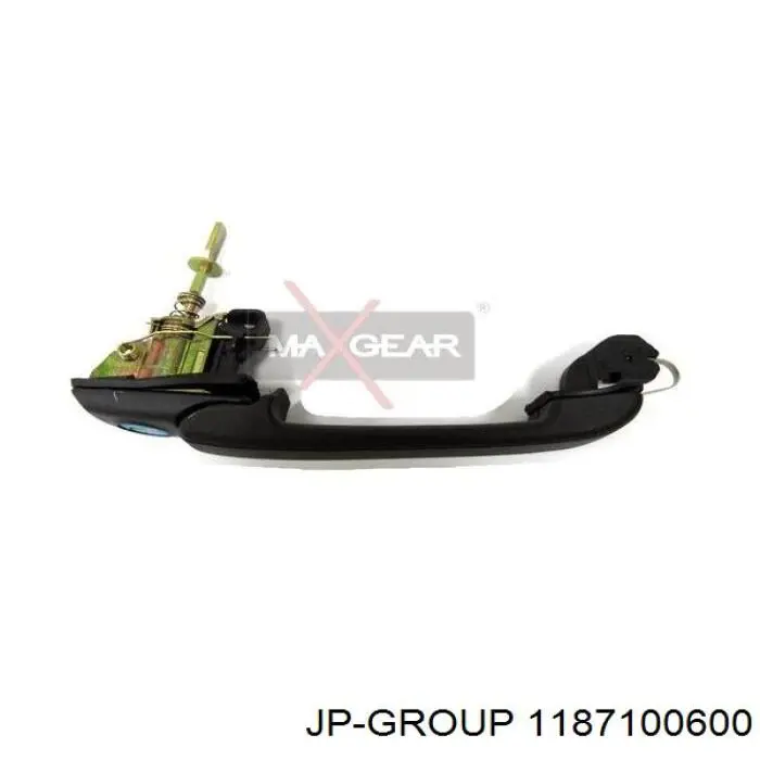Ручка передньої двері зовнішня ліва JP Group 1187100600 ціна, від 9.48 USD