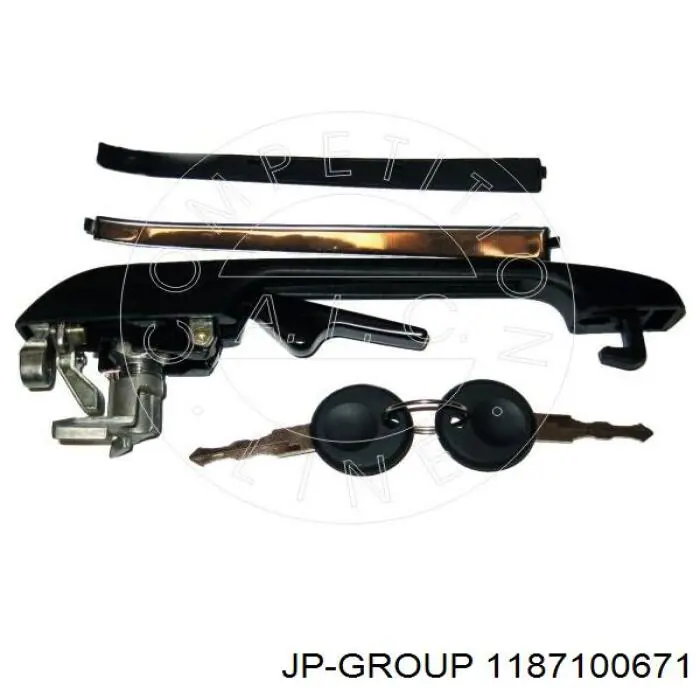 Купити 1187100671 JP Group Ручка передньої двері зовнішня ліва