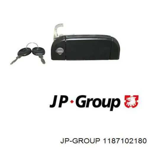Купити 1187102180 JP Group Ручка передньої двері зовнішня права