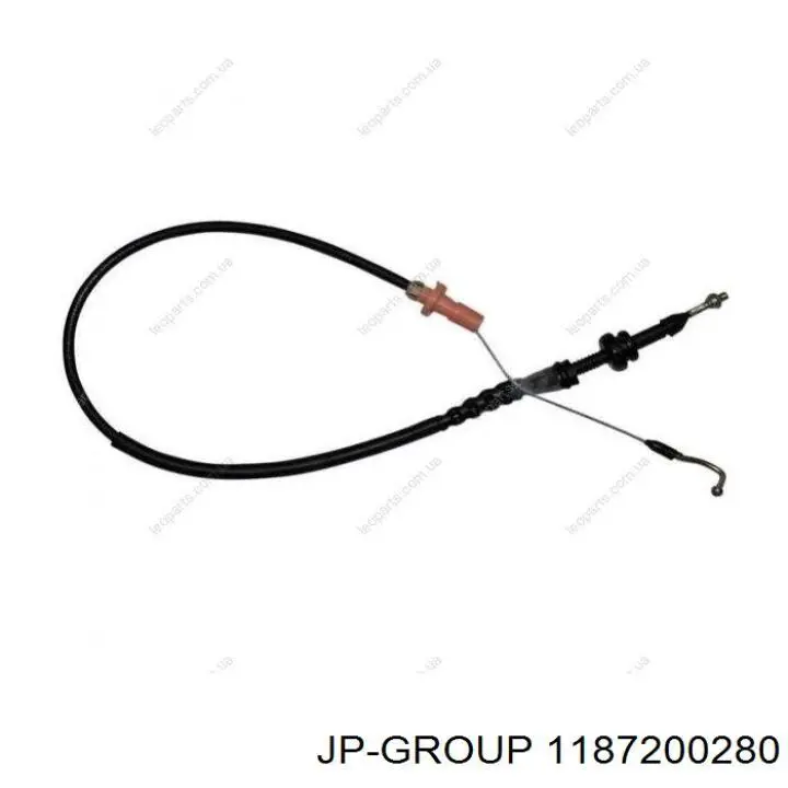 Ручка задньої двері зовнішня права JP Group 1187200280 ціна, від 7.09 USD