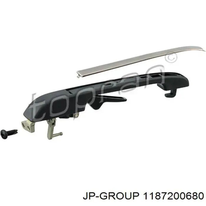 Купити 1187200680 JP Group Ручка задньої двері зовнішня права
