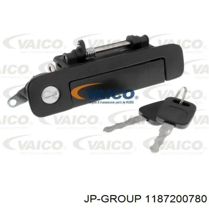Ручка задньої двері зовнішня права JP Group 1187200780 ціна, від 2.98 USD