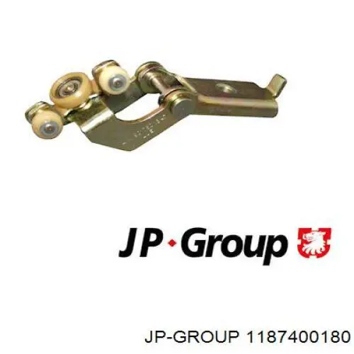 Ролик двері бічної/зсувної, правий центральний JP Group 1187400180 ціна, від 9.73 USD