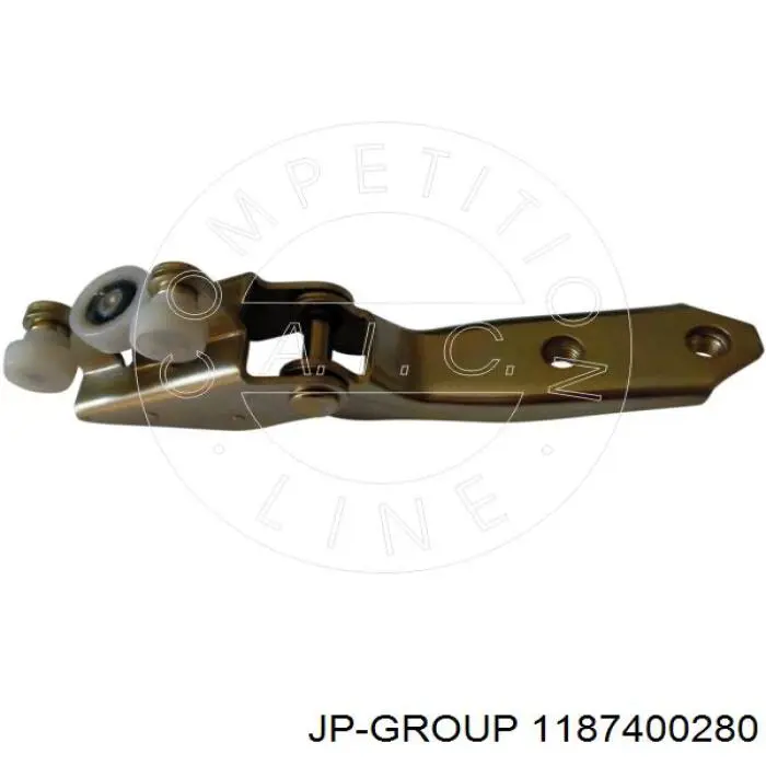 Ролик двері бічної/зсувної, правий центральний JP Group 1187400280 ціна, від 10.42 USD