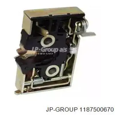 Замок задньої двері, лівої JP Group 1187500670 ціна, від 4.74 USD