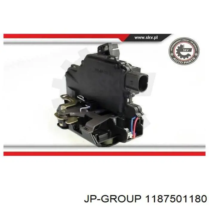 Купити 1187501180 JP Group Замок задньої дверї, правої