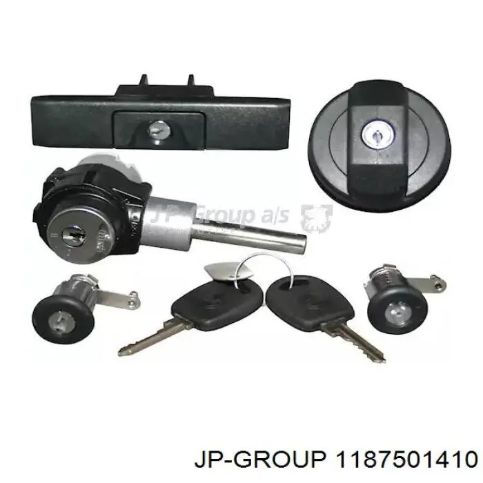 Купити 1187501410 JP Group Замок і ручки задніх дверей