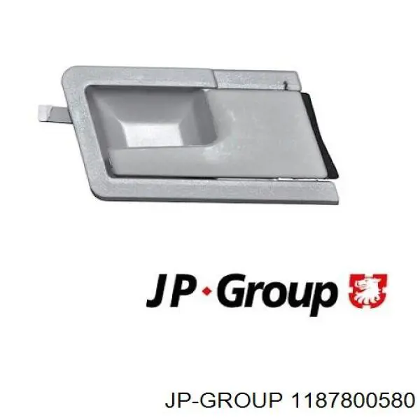 Ручка передньої двері внутрішня права JP Group 1187800580 ціна, від 3.61 USD