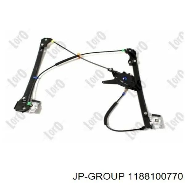 Склопідйомник з електродвигуном JP Group 1188100770 ціна, від 25.84 USD