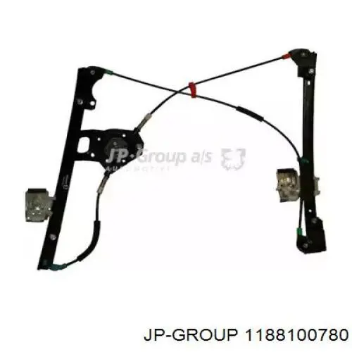Склопідйомник (механізм переміщення скла) JP Group 1188100780 ціна, від 22.89 USD