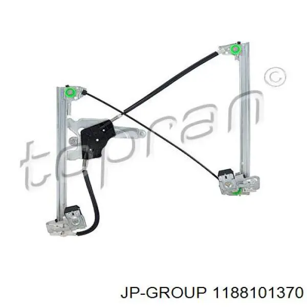 Склопідйомник з електродвигуном JP Group 1188101370 ціна, від 28.52 USD